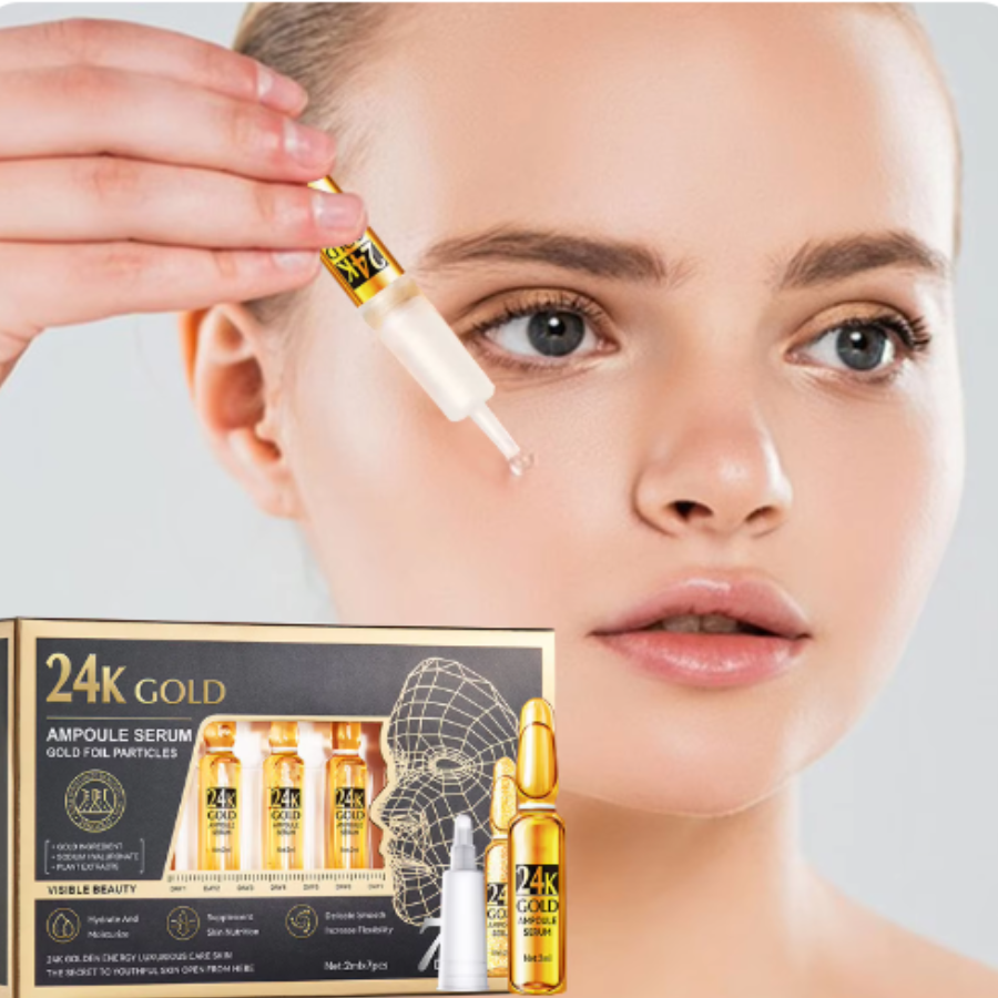 Ampolletas De Colageno Serum 24k Gold