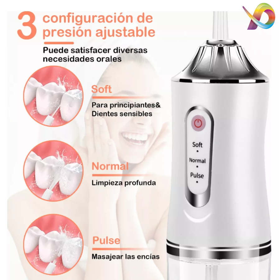 Irrigador Bucal Limpiador Dientes Electrico